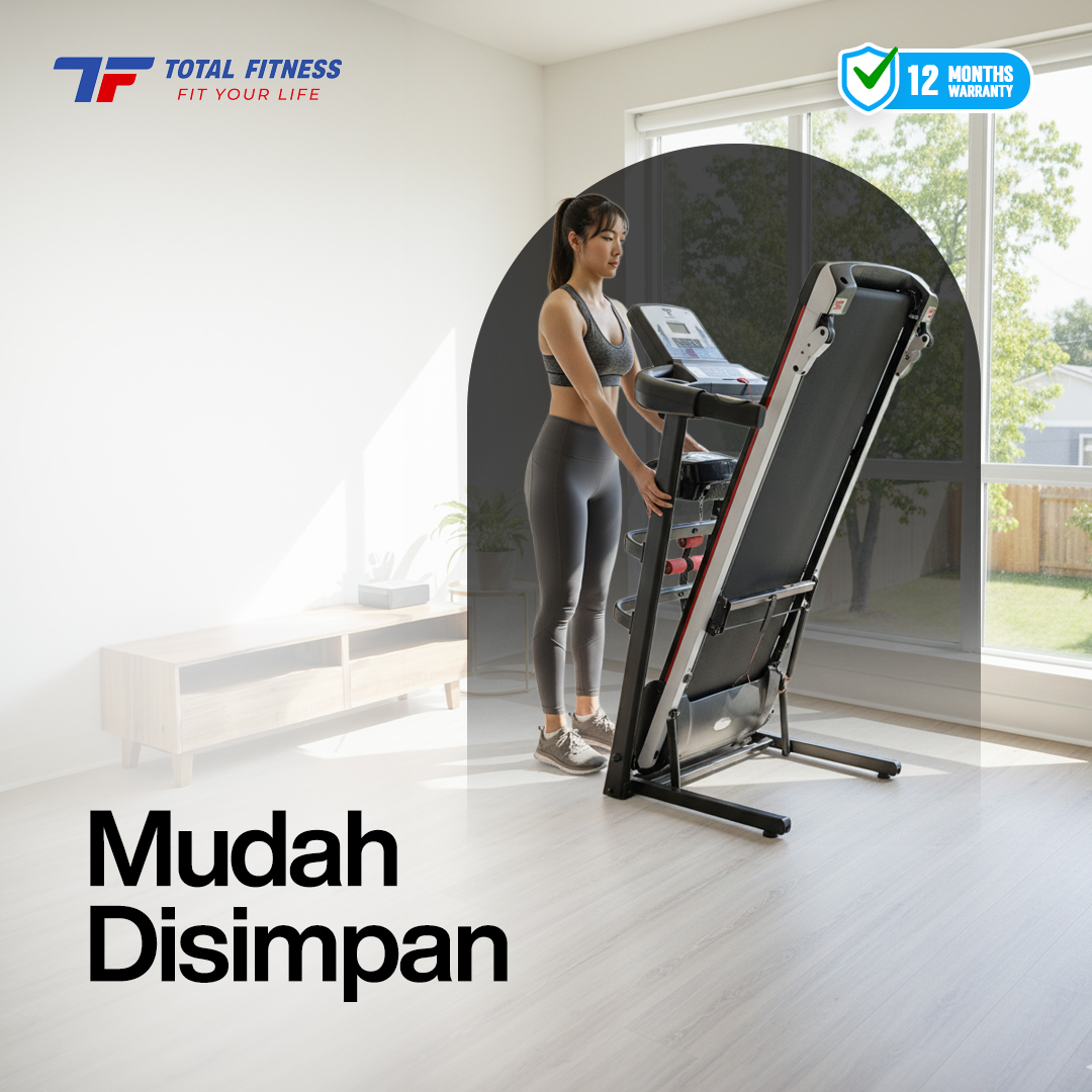 Home Treadmill Manual Incline DC 1.5 HP TL-607 + Massage - Image 2