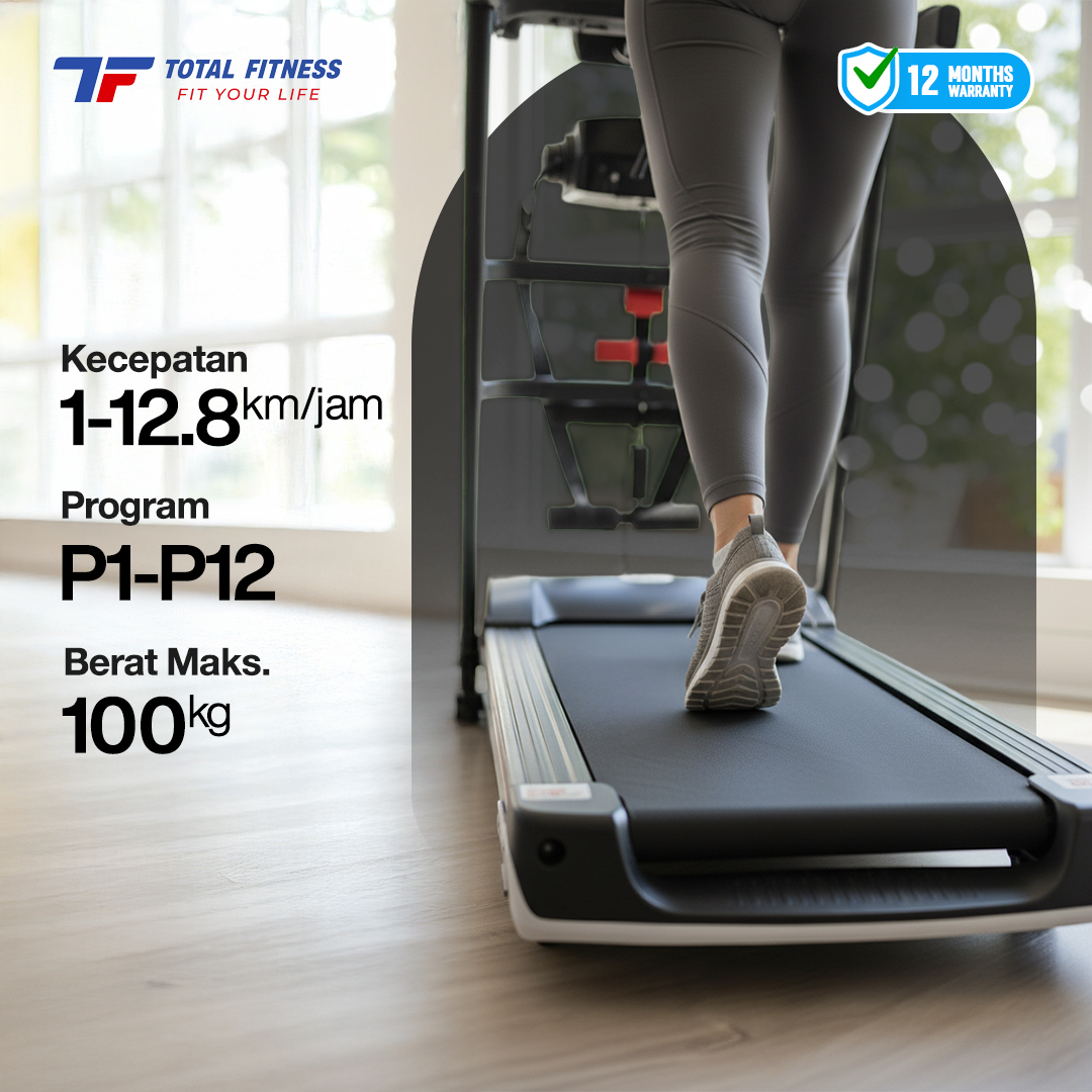Home Treadmill Manual Incline DC 1.5 HP TL-607 + Massage - Image 5